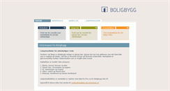 Desktop Screenshot of boligbygg.reeltime.no